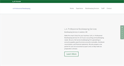 Desktop Screenshot of lapbookkeeping.com